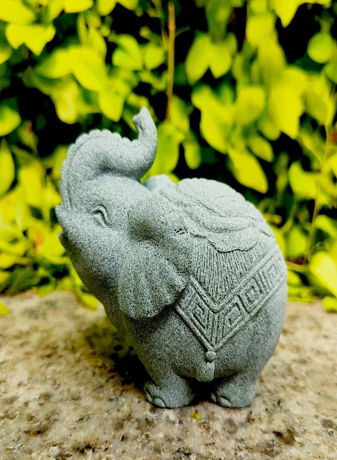 livelyfish Aquarium Elephant Statue Fish Tank Decorations Asian Foo Dog Statue Sculpture Feng Shui Ornaments for Pet Betta Fish Rest Fish Tank Decor, E - Image 3